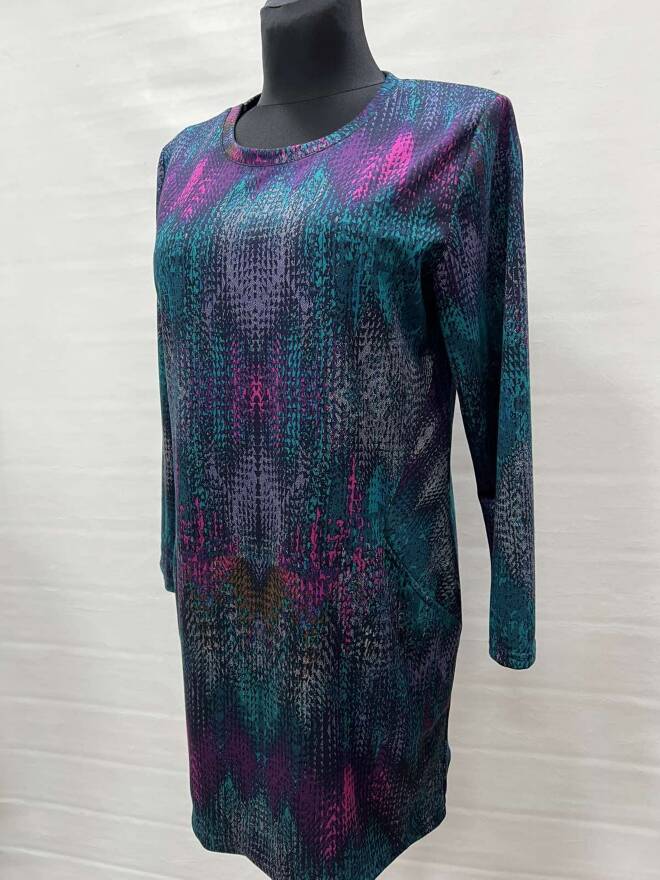 Tunika damskie 4703 1 kolor  L-2XL (Towar Polskie)