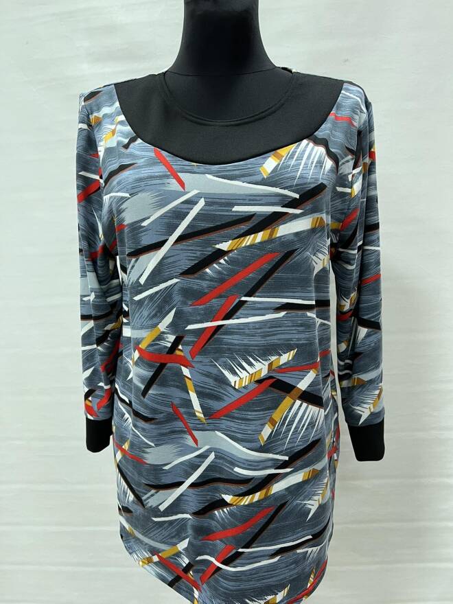 Bluzka damskie 4707 1 kolor  48-54 (Towar Polskie)