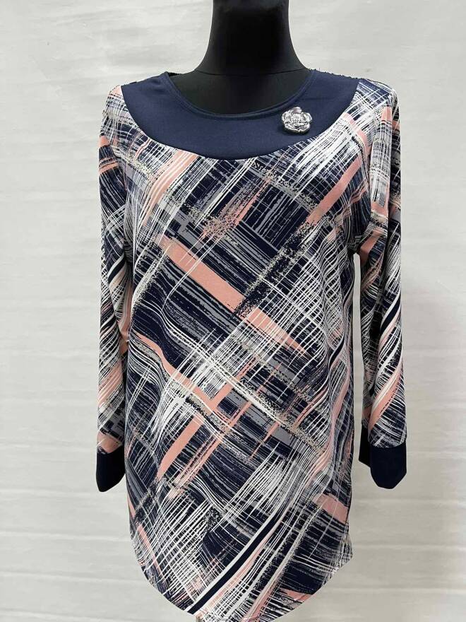 Bluzka damskie 4709 1 kolor  48-54 (Towar Polskie)