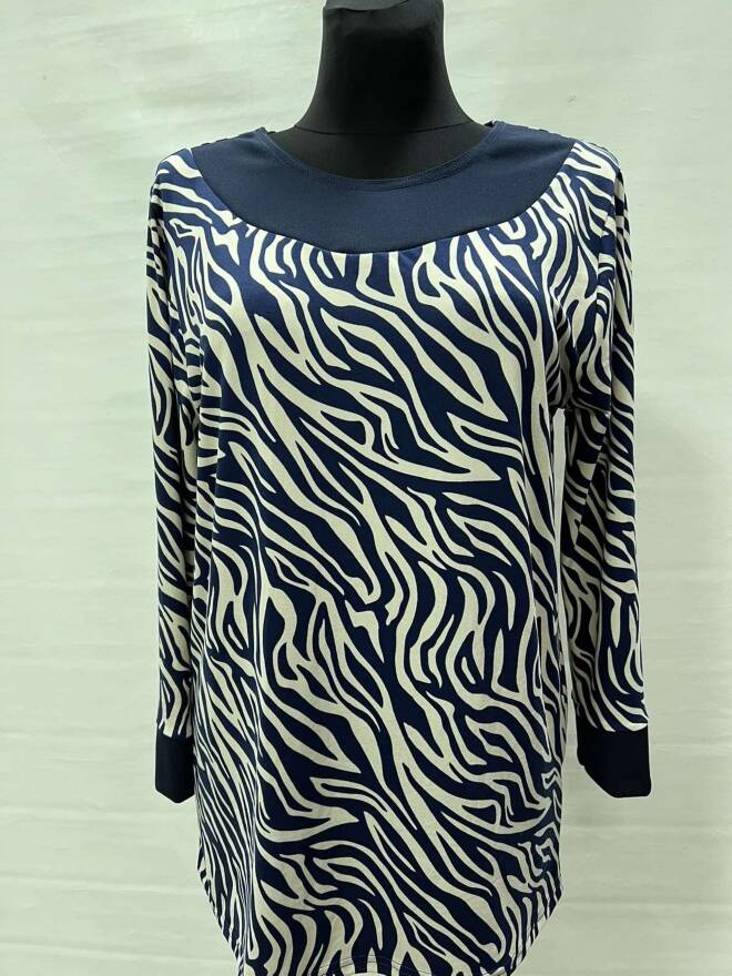 Bluzka damskie 4710 1 kolor  48-54 (Towar Polskie)