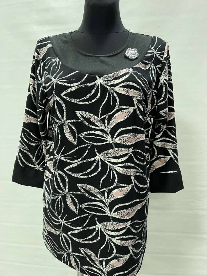 Bluzka damskie 4711 1 kolor  48-54 (Towar Polskie)