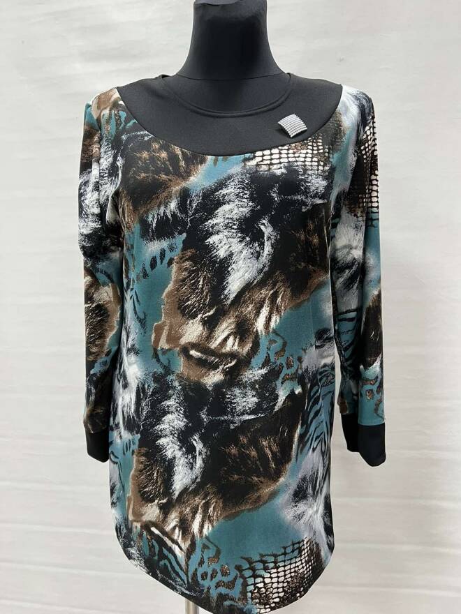 Bluzka damskie 4713 1 kolor  48-54 (Towar Polskie)