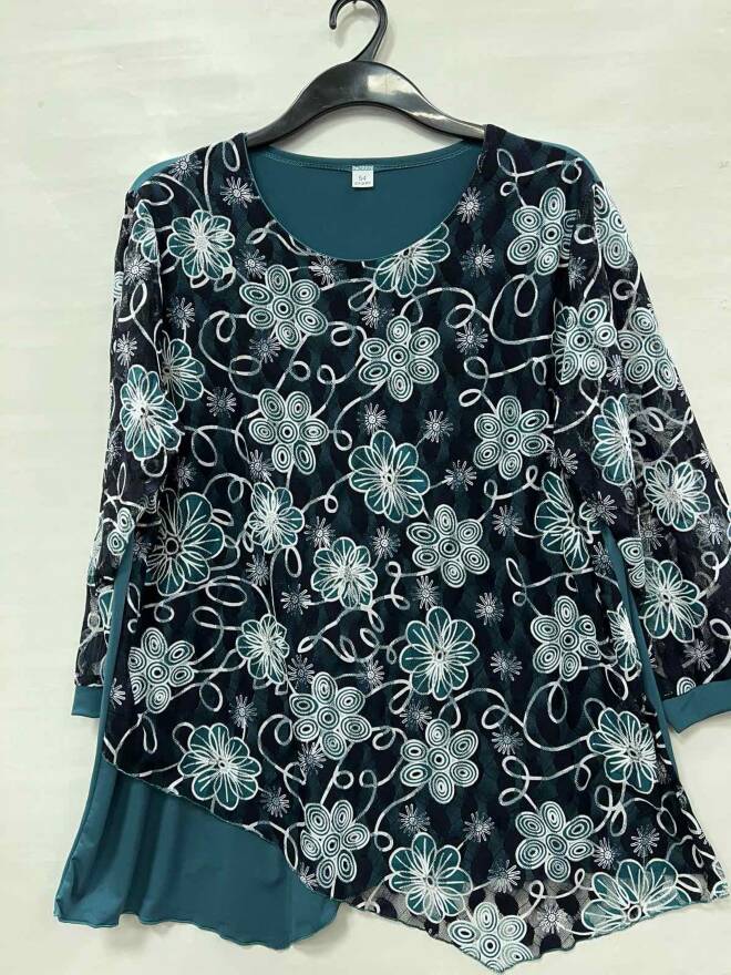 Bluzka damskie 4734 1 kolor  48-54 (Towar Polskie) 1