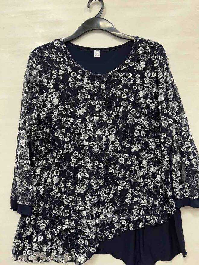 Bluzka damskie 4735 1 kolor  48-54 (Towar Polskie)