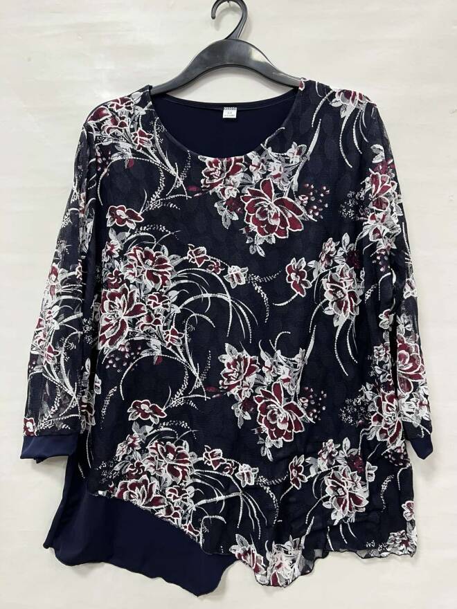 Bluzka damskie 4737 1 kolor  54-60 (Towar Polskie)