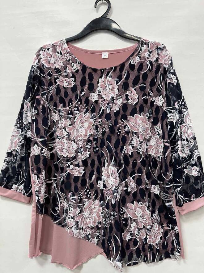 Bluzka damskie 4738 1 kolor  54-60 (Towar Polskie) 1