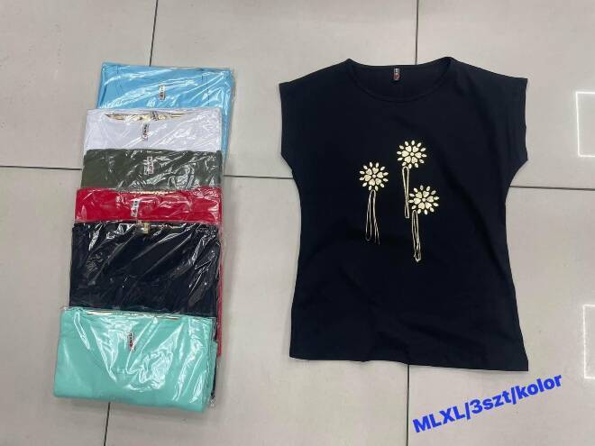 Bluzka damskie 4855 MIX KOLOR  M-XL (Towar Tureckie)