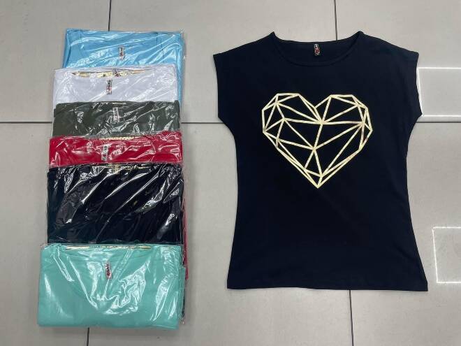 Bluzka damskie 4857 MIX KOLOR  M-XL (Towar Tureckie) 1