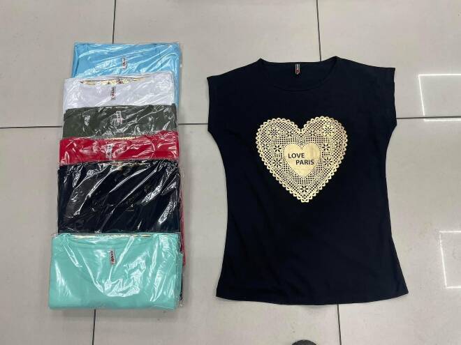 Bluzka damskie 4858 MIX KOLOR  M-XL (Towar Tureckie)