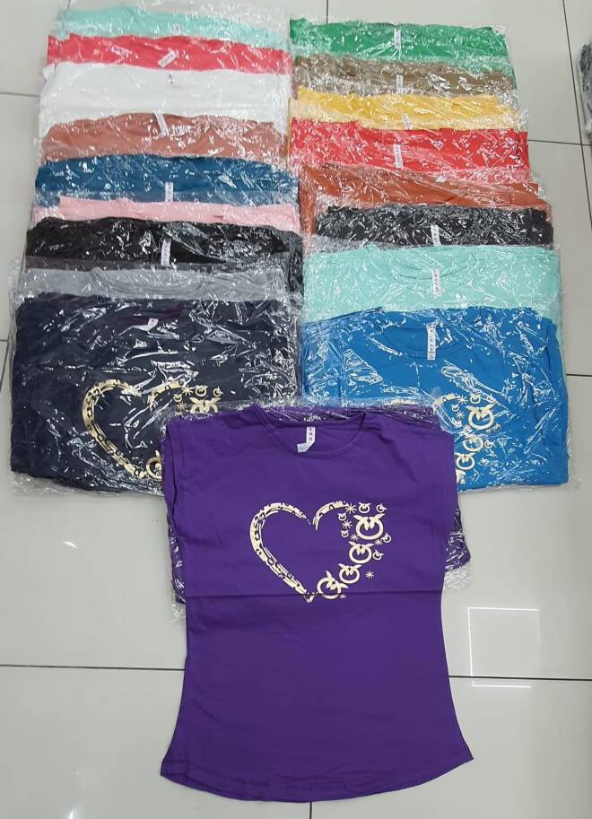 Bluzka damskie 4863 MIX KOLOR  M-XL (Towar Tureckie)