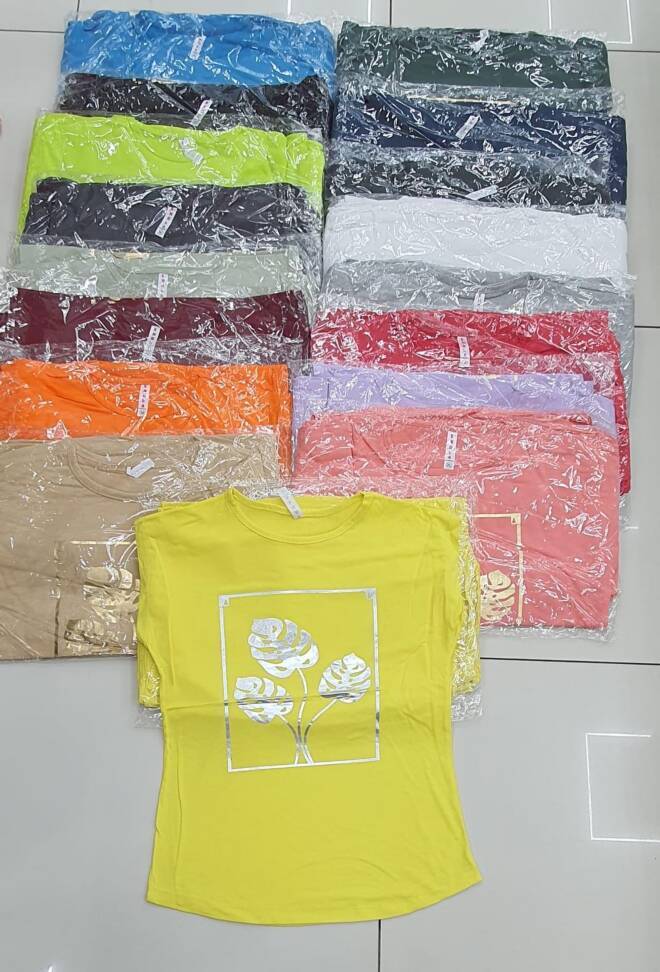 Bluzka damskie 4865 MIX KOLOR  M-XL (Towar Tureckie)