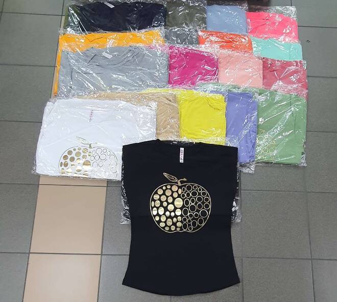 Bluzka damskie 4867 MIX KOLOR  M-XL (Towar Tureckie)