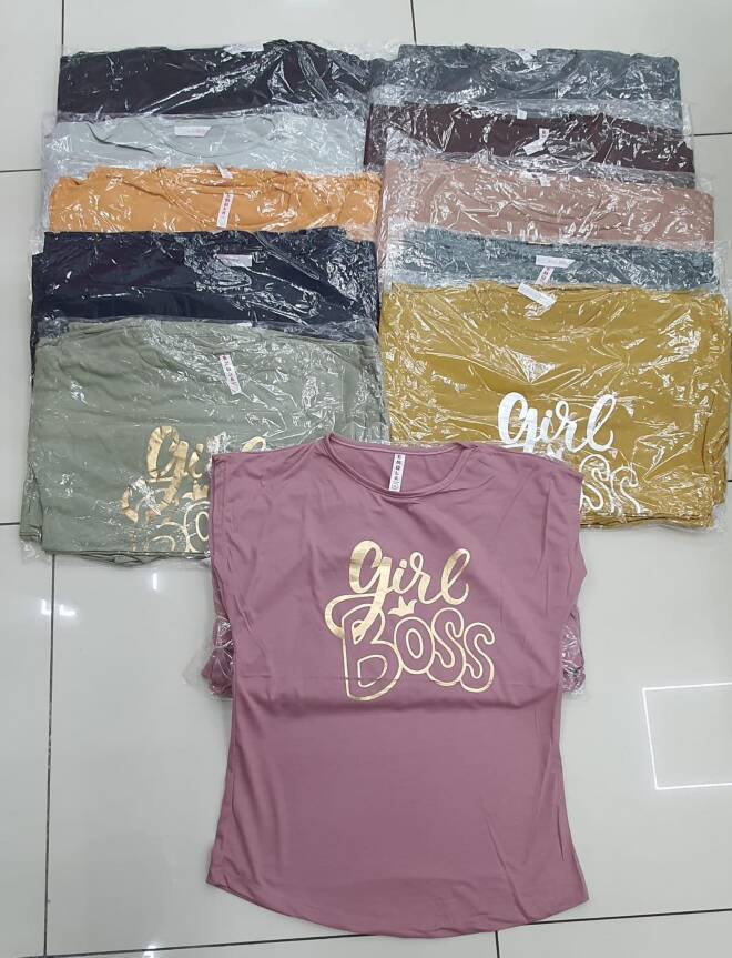 Bluzka damskie 4868 MIX KOLOR  M-XL (Towar Tureckie)