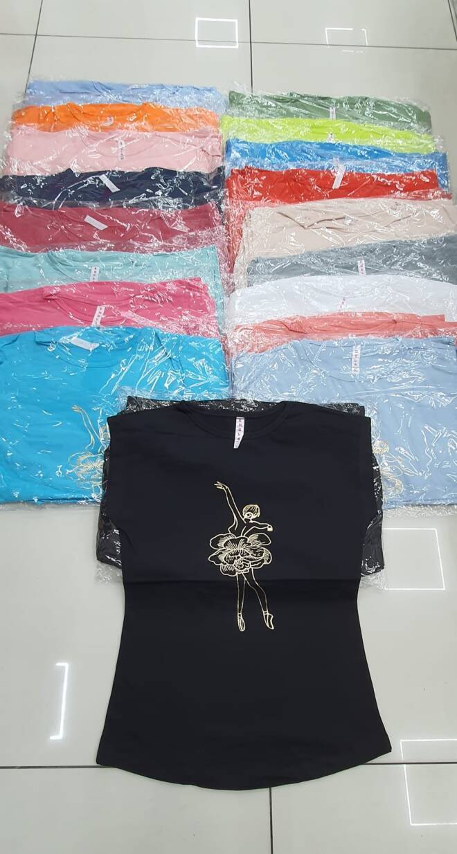 Bluzka damskie 4869 MIX KOLOR  M-XL (Towar Tureckie) 1