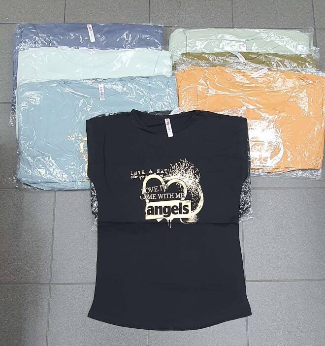 Bluzka damskie 4872 MIX KOLOR  M-XL (Towar Tureckie)