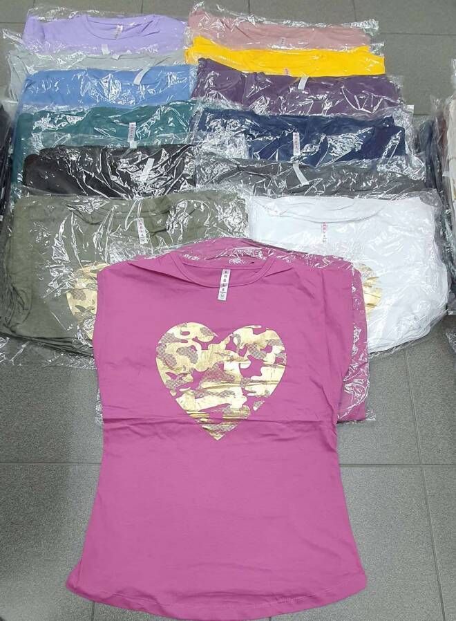 Bluzka damskie 4873 MIX KOLOR  M-XL (Towar Tureckie)
