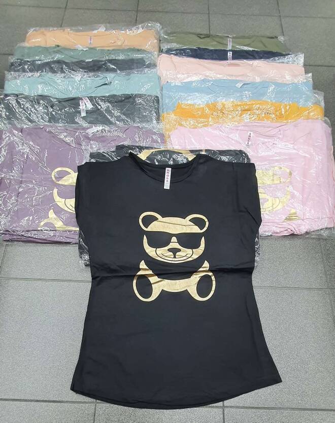 Bluzka damskie 4874 MIX KOLOR  M-XL (Towar Tureckie)