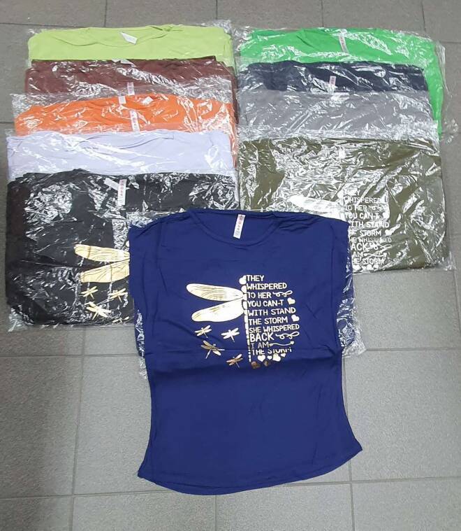 Bluzka damskie 4876 MIX KOLOR  M-XL (Towar Tureckie)