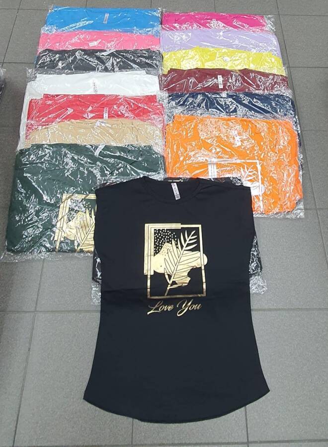 Bluzka damskie 4879 MIX KOLOR  M-XL (Towar Tureckie)