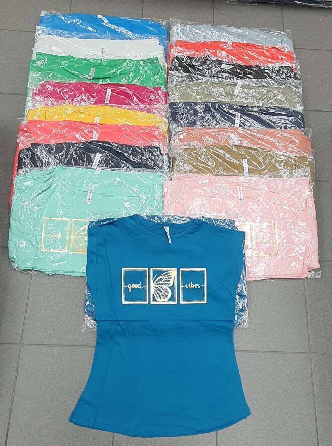 Bluzka damskie 4881 MIX KOLOR  M-XL (Towar Tureckie) 1