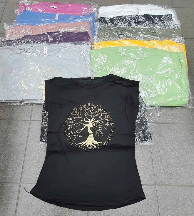 Bluzka damskie 4882 MIX KOLOR  M-XL (Towar Tureckie) 1