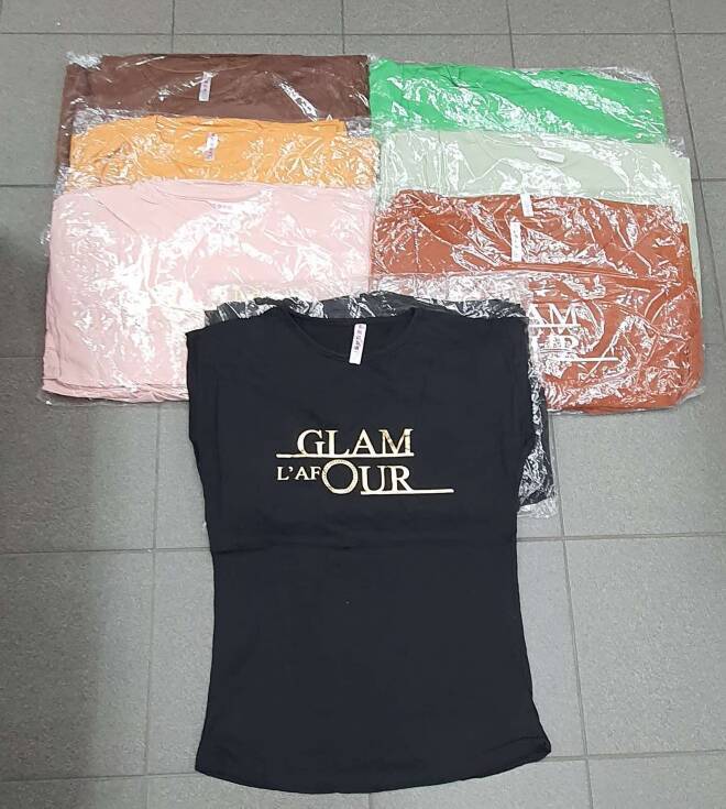 Bluzka damskie 4883 MIX KOLOR  M-XL (Towar Tureckie)