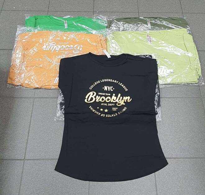 Bluzka damskie 4884 MIX KOLOR  M-XL (Towar Tureckie)