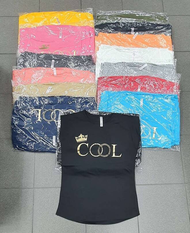 Bluzka damskie 4887 MIX KOLOR  M-XL (Towar Tureckie) 1