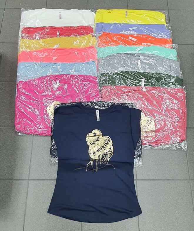 Bluzka damskie 4892 MIX KOLOR  M-XL (Towar Tureckie)