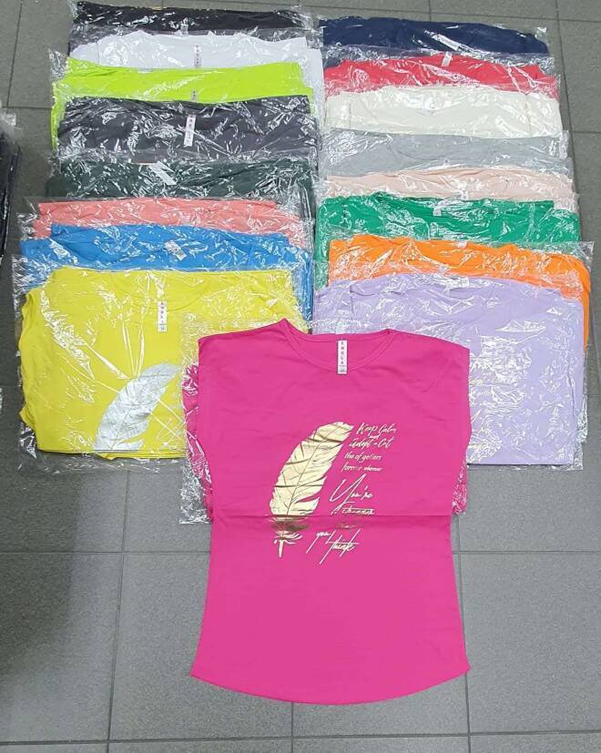 Bluzka damskie 4897 MIX KOLOR  M-XL (Towar Tureckie)