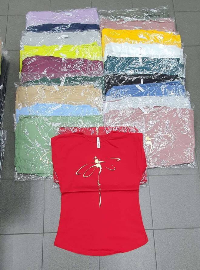 Bluzka damskie 4900 MIX KOLOR  M-XL (Towar Tureckie)