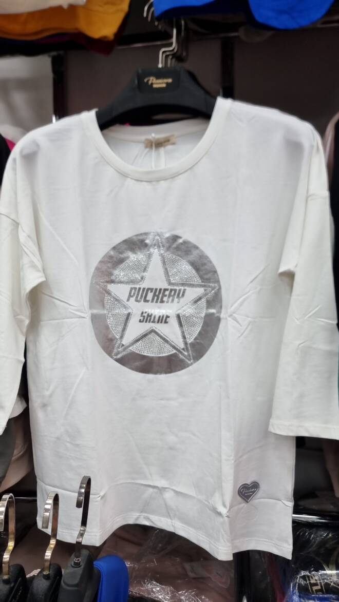 Bluzka damskie 4954 MIX KOLOR  Standard (Towar Tureckie) 1