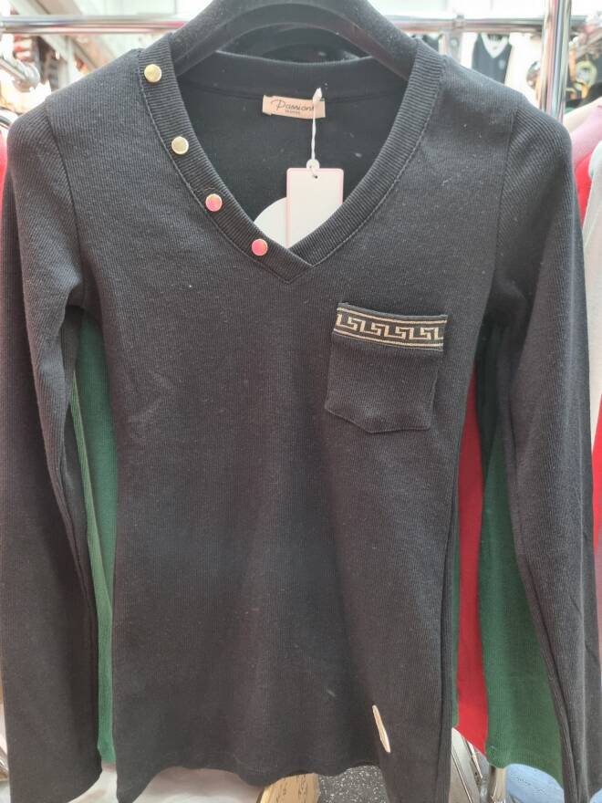 Bluzka damskie 4956 MIX KOLOR  Standard (Towar Tureckie) 1