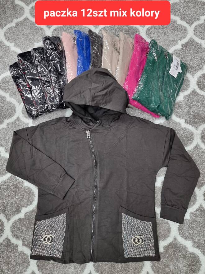 Bluza damskie 4971 MIX KOLOR  Standard (Towar Tureckie) 1