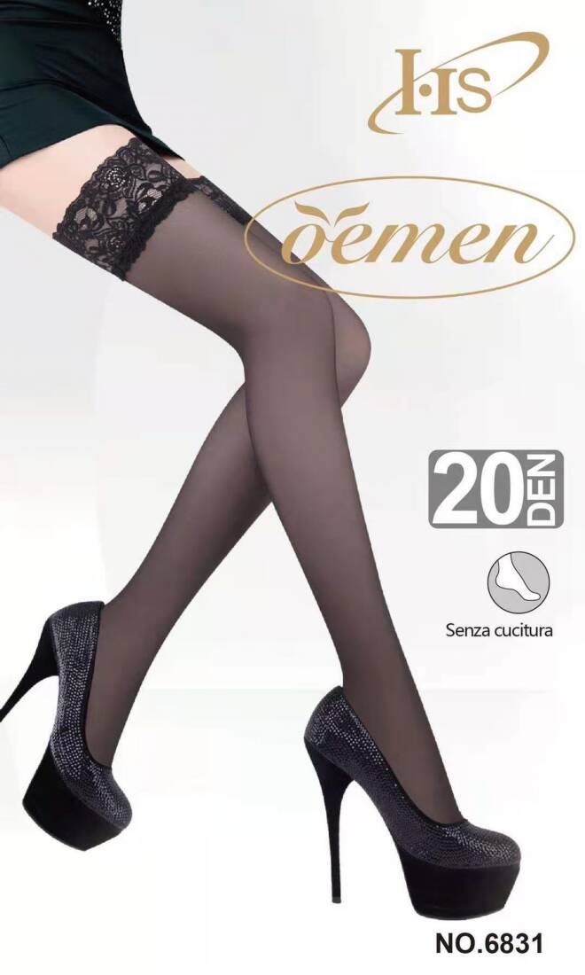 Podkolanówki damskie 6831 1 kolor  Standard