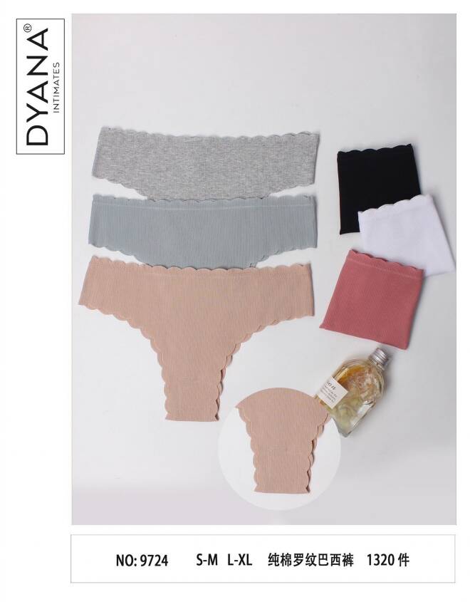 Majtki damskie 9724 MIX KOLOR  S/M-L/XL