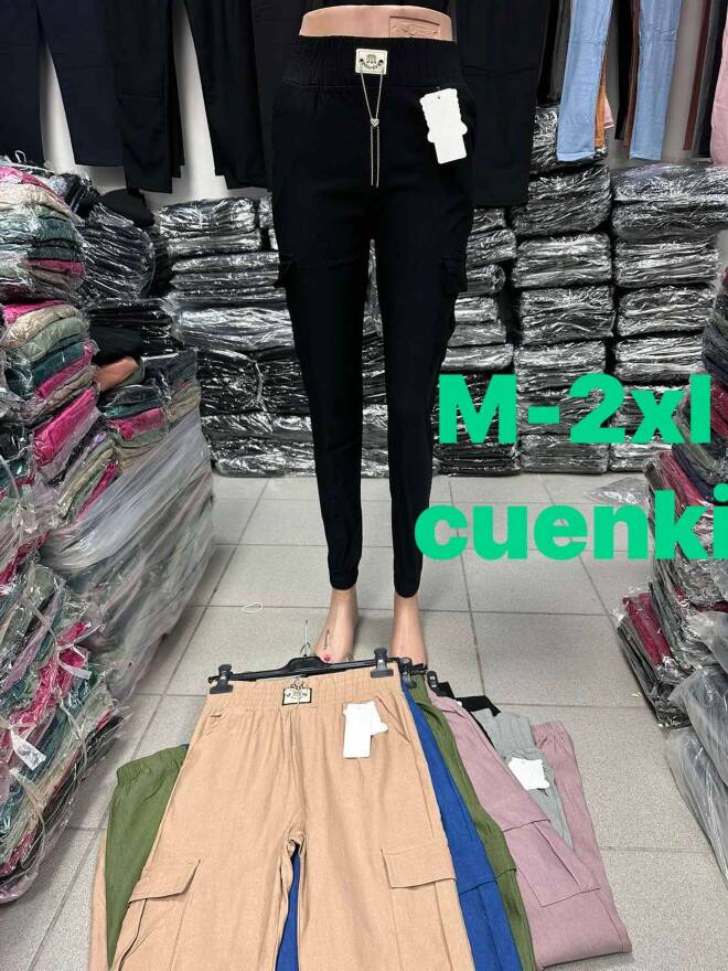 Spodnie dresowe damskie 5026 MIX KOLOR  M-2XL