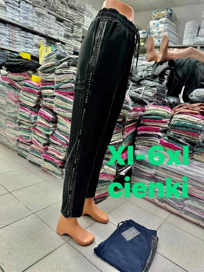 Spodnie dresowe damskie 5028 MIX KOLOR  XL-6XL