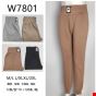 Spodnie dresowe damskie W7801 MIX KOLOR  M-2XL 1
