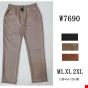Spodnie z eko-skóry damskie W7690 MIX KOLOR  M-2XL 1