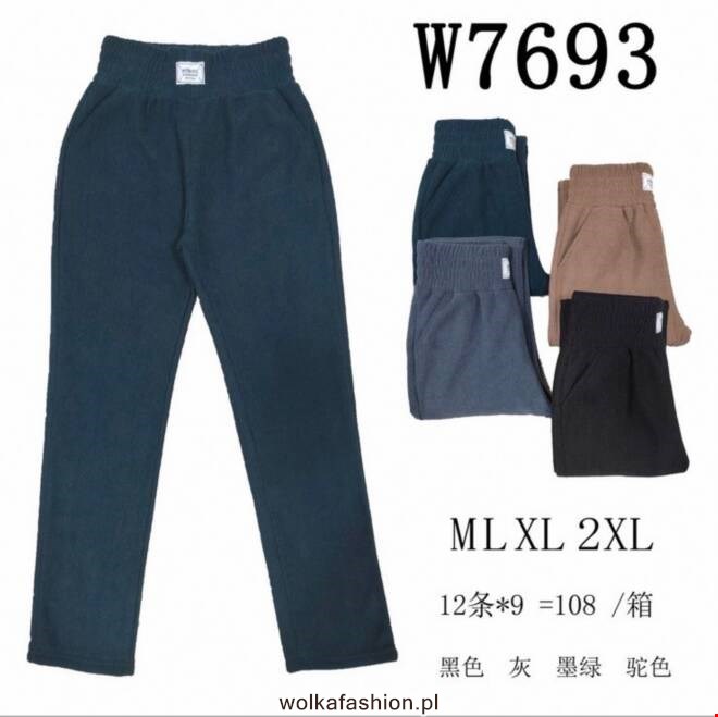Spodnie dresowe damskie W7693 MIX KOLOR  M-2XL