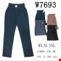 Spodnie dresowe damskie W7693 MIX KOLOR  M-2XL 1
