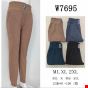 Spodnie dresowe damskie W7695 MIX KOLOR  M-2XL 1