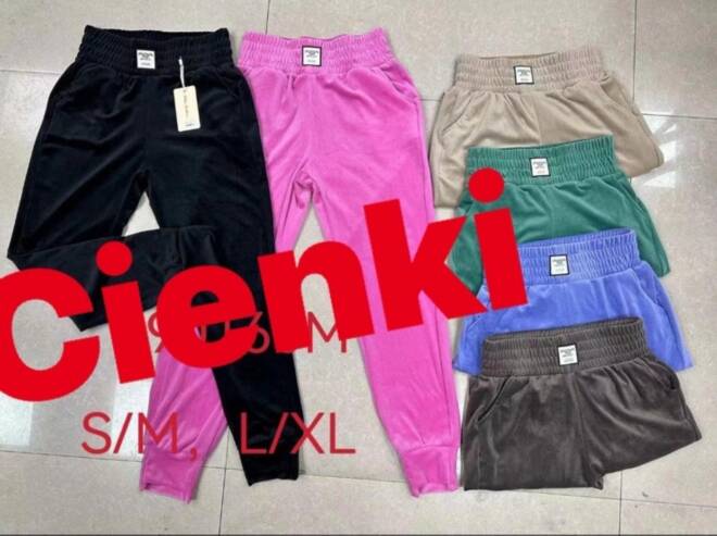 Spodnie dresowe damskie 5059 MIX KOLOR  S/M-L/XL 1