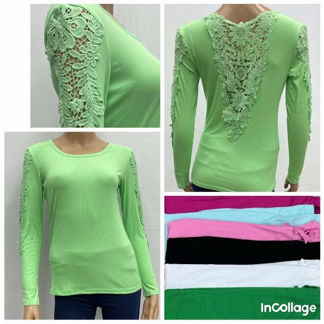 Bluzka damskie 5063 MIX KOLOR  M-2XL