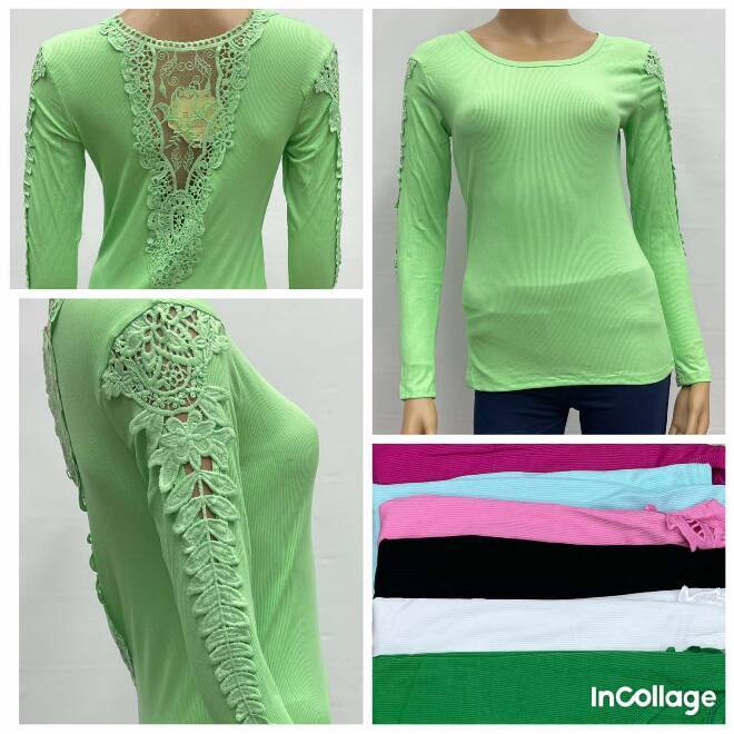 Bluzka damskie 5067 MIX KOLOR  M-2XL 1