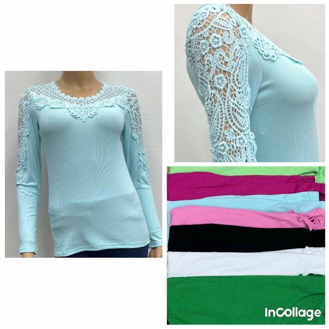 Bluzka damskie 5072 MIX KOLOR  M-2XL 1