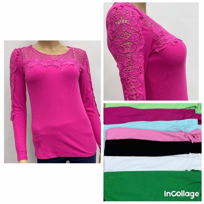 Bluzka damskie 5074 MIX KOLOR  M-2XL 1