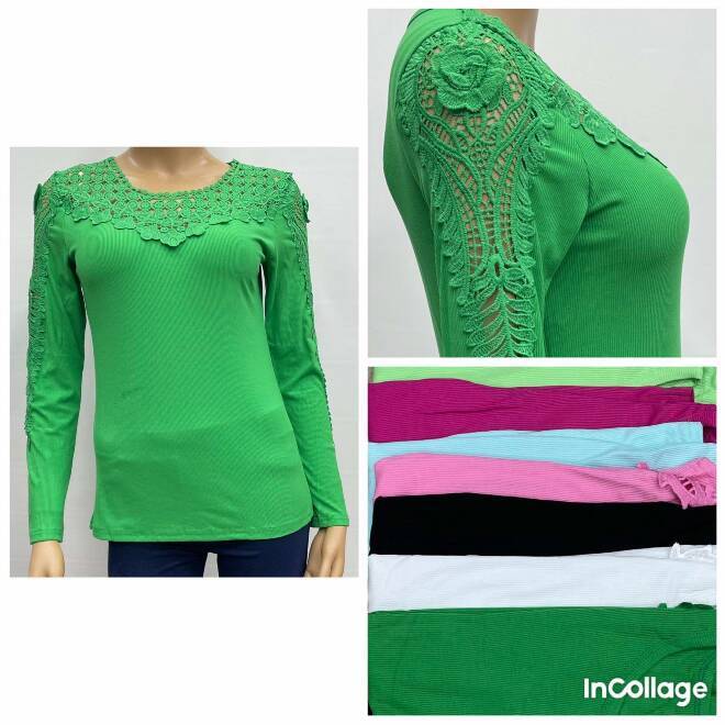 Bluzka damskie 5075 MIX KOLOR  M-2XL 1