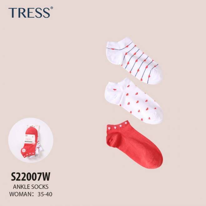 skarpetki damskie S22007W MIX KOLOR  35-40